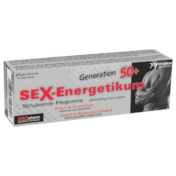 Σεξουαλική Ενέργεια 50+ Κρέμα Πέους - (40ml)