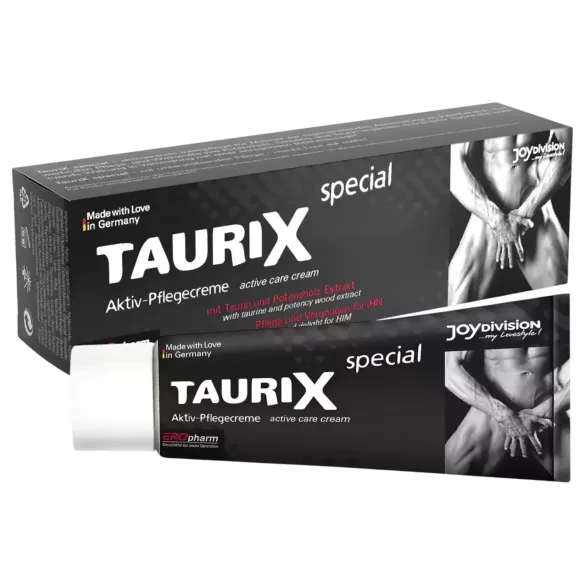 TauriX - κρέμα για πέος - ενυδάτωση & διέγερση - 40ml