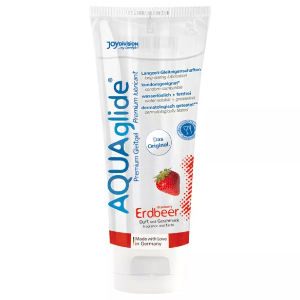 AQUAglide - λιπαντικό νερού - φράουλα - 100ml