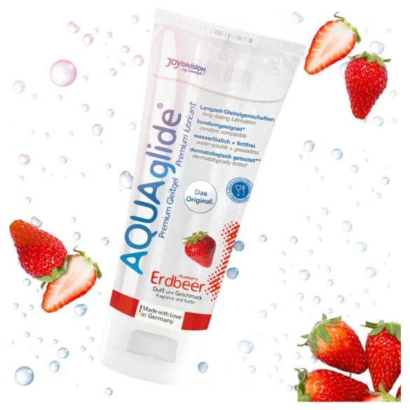 AQUAglide - λιπαντικό νερού - φράουλα - 100ml
