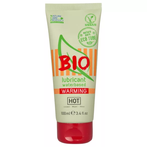 HOT BIO - λιπαντικό με θερμαντικό εφέ - vegan - 100ml