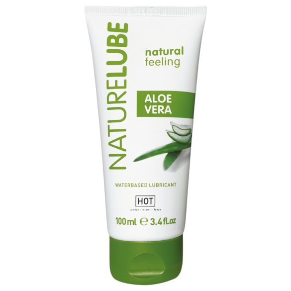 HOT NatureLube Aloe Vera - Λιπαντικό με βάση το νερό (100ml)