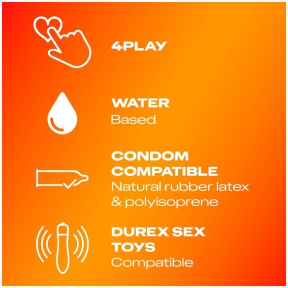 Durex - λάδι μασάζ και λιπαντικό 2σε1 - ylang ylang - 200ml