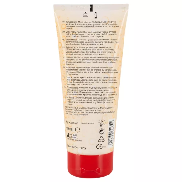 flutschi - λιπαντικό με άρωμα amber - 200ml