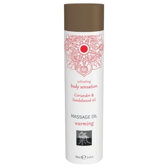 Shiatsu Warming - λάδι μασάζ - ζεστασιά κόλιανδρος σανταλόξυλο 100ml