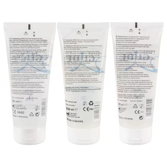 Just Glide - σετ λιπαντικό - 3x200ml