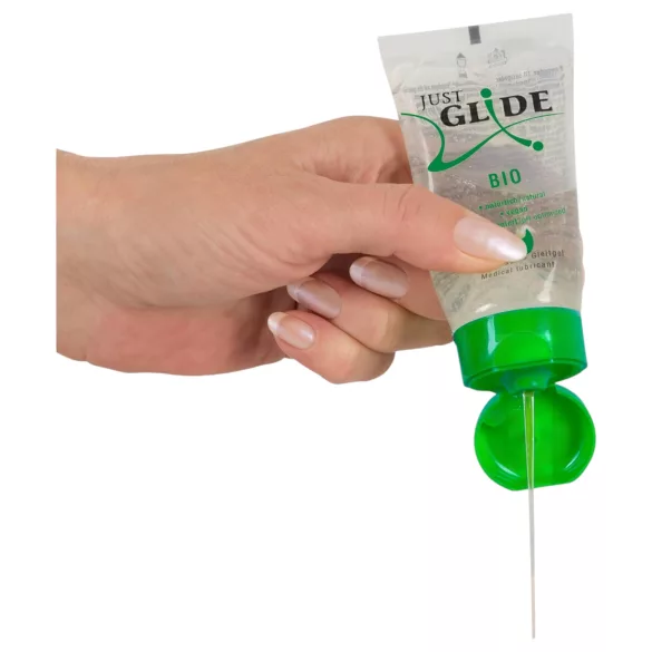 Just Glide Bio - λιπαντικό με βάση το νερό, vegan (50 ml)