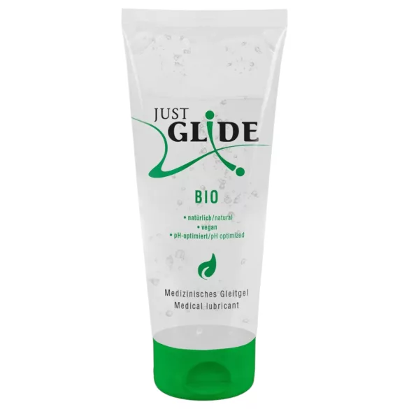 Just Glide Bio - λιπαντικό με βάση το νερό, vegan (50 ml) - 200ml