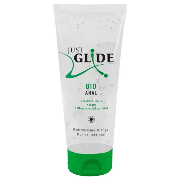 Just Glide - Λιπαντικό για πρωκτικό σεξ - βιολογικό, νερού, vegan (200ml)