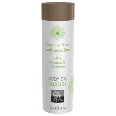   Shiatsu Luxury - βρώσιμο λάδι μασάζ - καρύδα ανανάς - 75ml