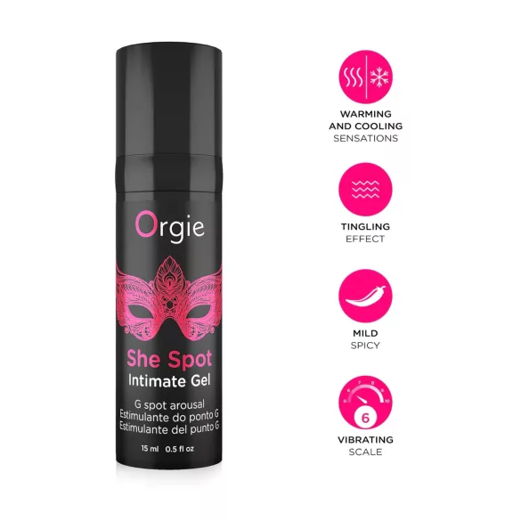 Orgie - σέρουμ διέγερσης σημείου G - 15ml