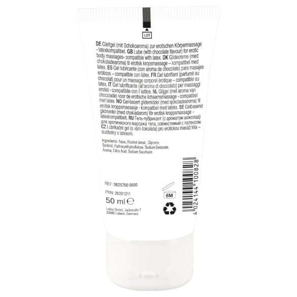 Lick it! - βρώσιμο λιπαντικό 2 σε 1 - λευκή σοκολάτα - 50ml