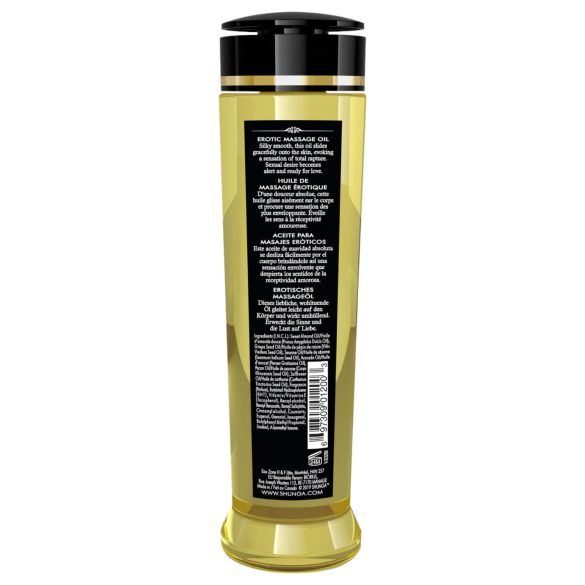 Shunga - λάδι μασάζ - άρωμα τριαντάφυλλο - 240ml