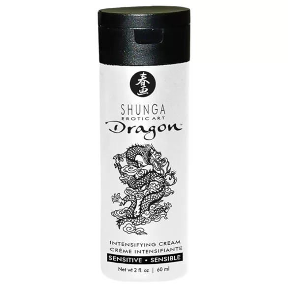 Shunga Dragon Sensitive - τζελ διέγερσης για άνδρες - 60ml