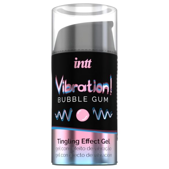 Intt Δόνηση! - υγρό δονητής - τσίχλα (15ml)