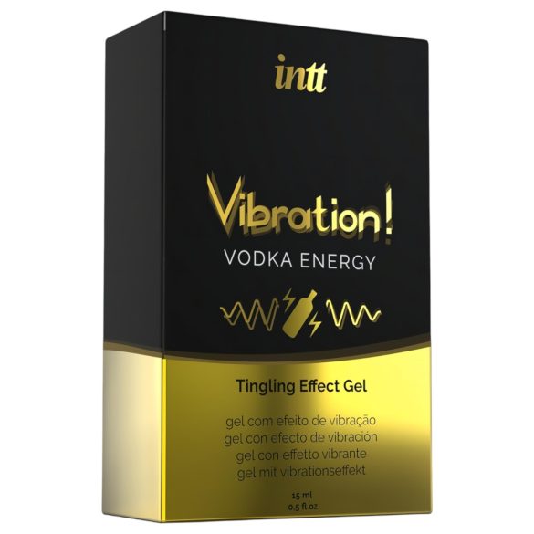 Intt Vibration! - υγρό δονητής - Vodka Energy - 15ml