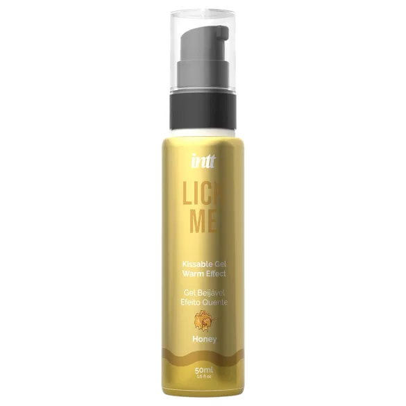 Intt Lick Me - λιπαντικό gel με θερμαντική δράση - μέλι (50ml)