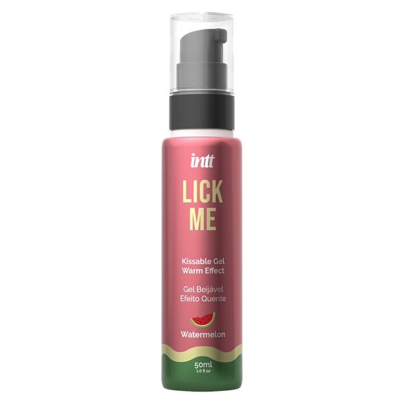 Intt Lick Me - Ζεσταίνουσα γέλη λιπαντικού - Καρπούζι (50ml)