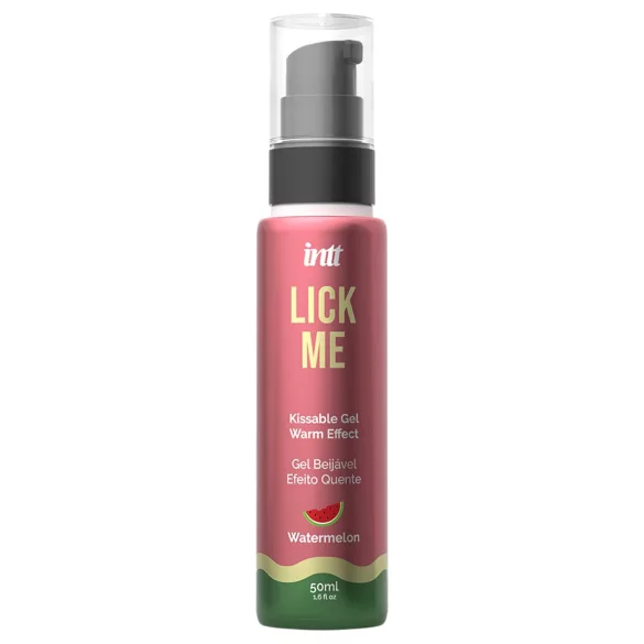Intt Lick Me - λιπαντικό με θερμαντική δράση - καρπούζι 50ml