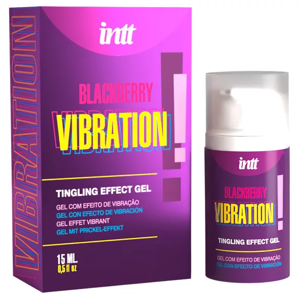 Intt Vibration! - υγρός δονητής - βατόμουρο - 15ml