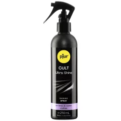   pjur Cult Ultra Shine - γυαλιστικό σπρέι για ρούχα από λάτεξ (250 ml)