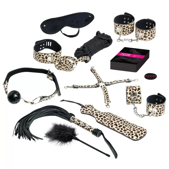 tease & please - Master & Slave - premium σετ BDSM περιπέτειας για ζευγάρια (13 τεμαχίων)
