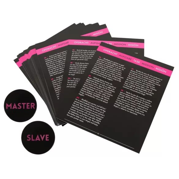 tease & please - Master & Slave - premium σετ BDSM περιπέτειας για ζευγάρια (13 τεμαχίων)