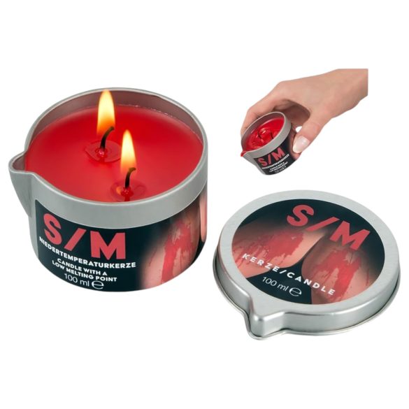 BDSM Κερί - παραφινέλαιο σώματος (100ml)