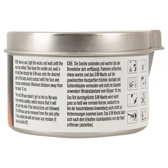 BDSM - κερί μαστιγώματος - παραφίνης για σώμα - 100ml