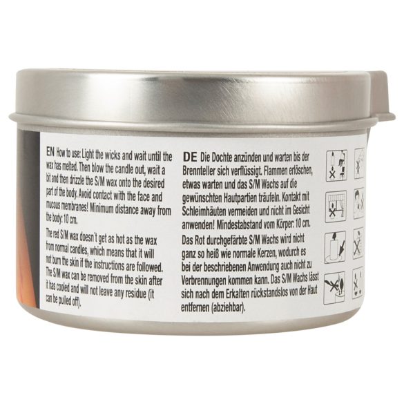 BDSM - κερί μασάζ σώματος παραφίνης - υψηλή θερμοκρασία 100ml