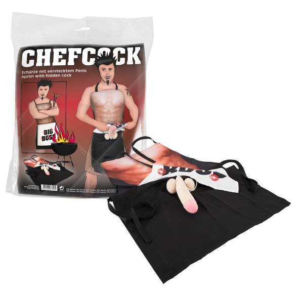 CHEFCOCK - BIG BOSS διασκεδαστική ποδιά μαγειρικής