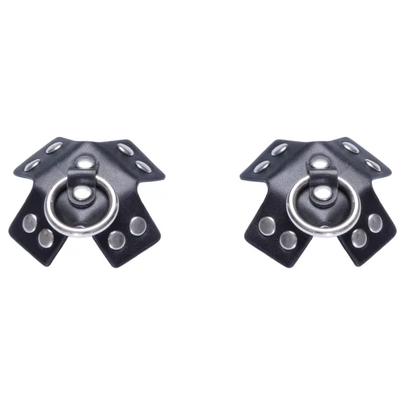 Bad Kitty - αυτοκόλλητο θηλής με piercing - μαύρο