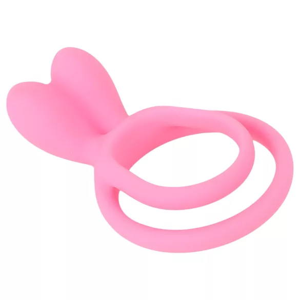 Pulselock Cocktura - δαχτυλίδι πέους με κουνελάκι για ζευγάρια (ροζ)