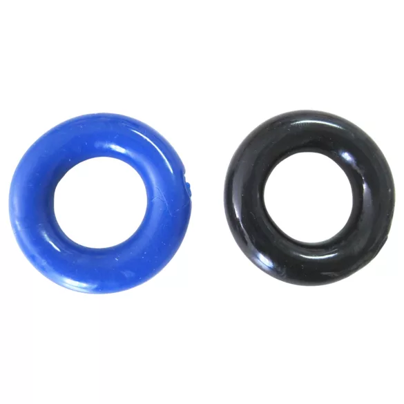 Pulselock Cirkl - Σετ δαχτυλιδιών πέους από TPE, 3 τεμάχια (μικτά χρώματα)