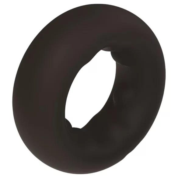 Pulselock Cocktura - πουά δαχτυλίδι πέους από σιλικόνη (μαύρο) - 27mm