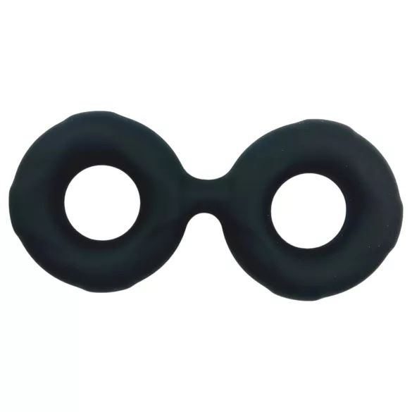Pulselock Taur - διπλός δακτύλιος για το πέος και τους όρχεις (μαύρος) - 25 mm