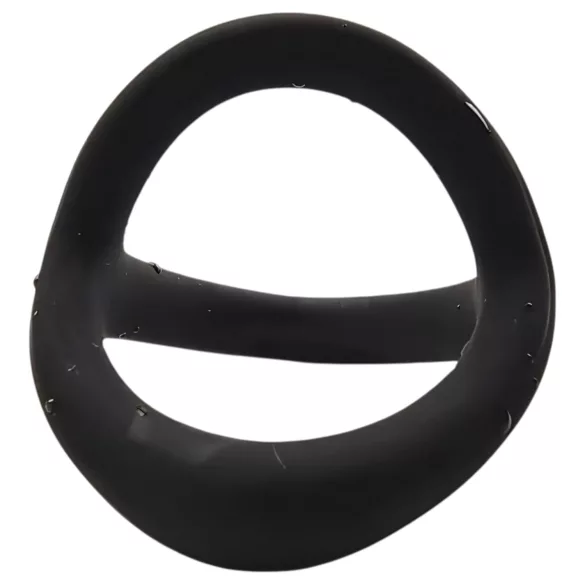Pulselock Taur - Δαχτυλίδι πέους και όρχεων σε σχήμα Υ (μαύρο) - S