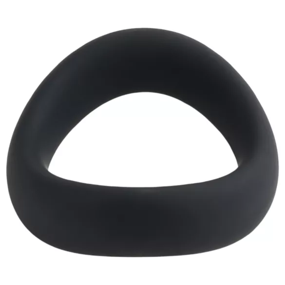 Pulselock Cocktura - στριφτό δαχτυλίδι πέους από σιλικόνη (μαύρο) - 5 cm