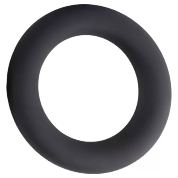 Pulselock Cirkl - δαχτυλίδι πέους από μαύρη σιλικόνη (30 mm)