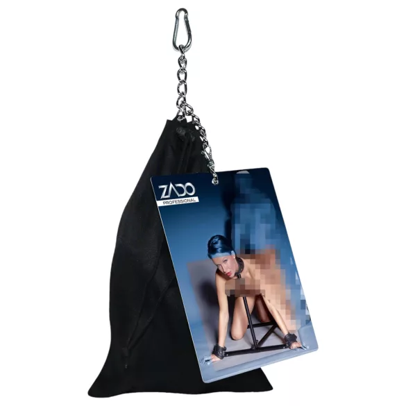 ZADO - δεσμά λαιμού-χεριών-ποδιών - ρυθμιζόμενο - μαύρο