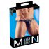 Σβεντζόιμεντ - Λαμπερό Jockstrap (μαύρο) - M