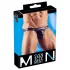 Svenjoyment - ανδρικό jockstrap γυαλιστερό - μαύρο - M