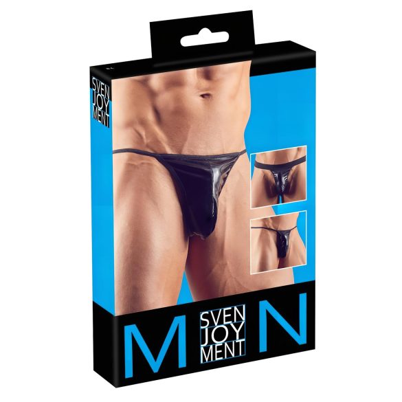 Svenjoyment - Ανδρικό Σετ Στρινγκ - Μαύρο (3 τεμάχια) S-L
