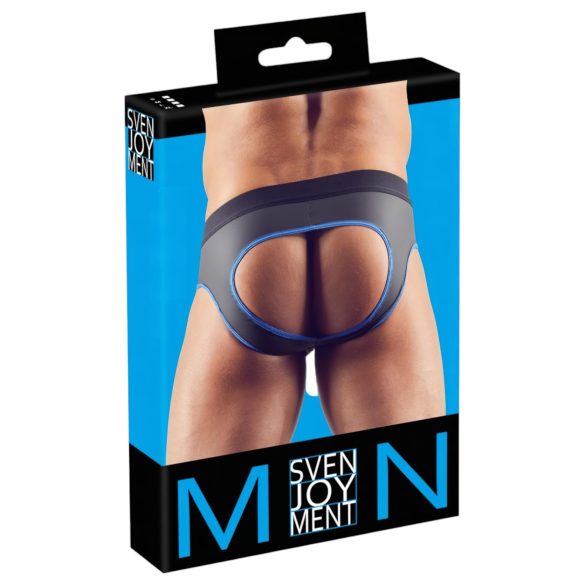 Svenjoyment - ανοιχτό jockstrap (μαύρο-μπλε)