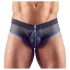 Svenjoyment - ανδρικό jockstrap ανοιχτό - μαύρο μπλε - L