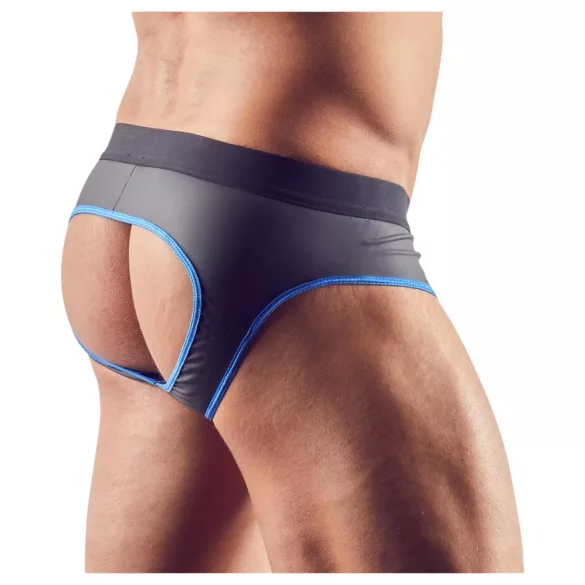Svenjoyment - ανδρικό jockstrap ανοιχτό - μαύρο μπλε - L