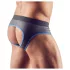 Svenjoyment - ανδρικό jockstrap ανοιχτό - μαύρο μπλε - L