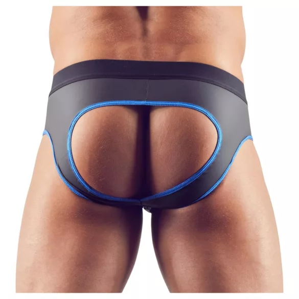 Svenjoyment - ανδρικό jockstrap ανοιχτό - μαύρο μπλε - L