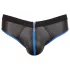 Svenjoyment - ανδρικό jockstrap ανοιχτό - μαύρο μπλε - XL