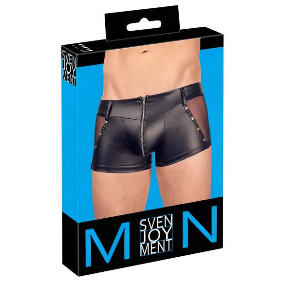 Svenjoyment - ανδρικό μποξερ γυαλιστερό - μαύρο - XL
